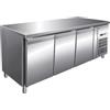 FORCAR-FREDDO G-GN3100TN - Tavolo refrigerato ventilato per gastronomia telaio inox Capacità 417 lt