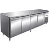 FORCAR-FREDDO G-GN4100TN - Tavolo refrigerato ventilato per gastronomia telaio inox Capacità 417 lt