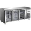 FORCAR-FREDDO G-GN3100TNG - Tavolo refrigerato ventilato. Temperatura +2/+8°C - Tre porte a vetro