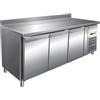 FORCAR-FREDDO G-SNACK3200TN - Tavolo refrigerato inox ventilato - 3 porte con alzatina