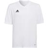 adidas Entrada 22 Short Sleeve Jersey, T-shirt Unisex - Bambini e ragazzi, Team Royal Blue, 152