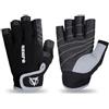 Azure Premium Amara Guanti da vela, Grip Palm, Well Enforcement C/F Donne Pesca, Canottaggio, Kayak, Surf, Canoa Nero XL