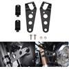 zalati Moto Faro Staffa Forcella Ear Mount 38-51mm con Viti di Montaggio Ricambio per Riparato Moto Modificato