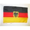 AZ FLAG Bandiera Germania con corda di aquila, 45 x 30 cm