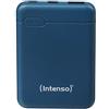 Intenso Powerbank XS5000 - Caricabatterie portatile (5000 mAh, adatto per smartphone/tablet PC/fotocamera digitale), petrol