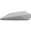 POKAR Cuscino Triangolare Cuscino Cuneo Lombare Cuscino Ergonomico Cuscino Sedia Ufficio Cuscino Auto, Grigio, 38 x 38 x 8/2 cm