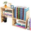 Libreria da Scrivania Hutch, Scaffale Scrivania In Metallo, Espositore da Banco Sopra La Scrivania Del Computer con Pannello Forato Per Dormitorio, Ufficio, Sala Musica(Negro,53Lx7.8Wx38.6 H