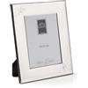 ARTÉ 10x15 Made in Italy, 25° Anniversario di Matrimonio, Elegante placcata in Argento, Silver Plated antiossidante, Bellissima Cornice in Silver Plated con Retro in Legno Mogano E140.25°/10x15