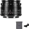 7artisans F1.4 Mark II APS-C-Obiettivo fisso a messa a fuoco manuale, ampia apertura compatibile con fotocamera Fujifilm Fuji X-A1 X-A2 X-A3 A-at X-M1 X-T1 X-T3 X-T10 X-T2 X-T20 X-Pro1 X-Pro2 X-E1