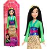 Mattel Disney Princess - Mulan bambola snodata, con capi e accessori scintillanti ispirati al film Disney, Giocattolo per Bambini 3+ Anni, HLW14