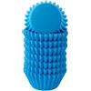 Miss Bakery's House® 200 mini stampi per muffin standard, diametro 32 mm x 20 mm, colore azzurro chiaro, in carta, per muffin e cioccolatini