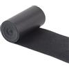GORGECRAFT Strisce di Vera Pelle da 9-10mX5cm Cinturino in Pelle di Pecora Nera Pelle di Agnello Morbida e Fiore Superiore per Lavori Utensili Laboratori Cinture Bracciali Creazione di Gioielli