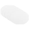 PATIKIL 3 Rotondo Cartone Carta, 25pz Bianco Disco Cerchi Fette per Festa Decorazioni Fai da Te Artigianato Arti Disegno Pittura Scrittura, Bianco