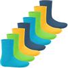 Footstar - Calze - ragazza Trendfarben 27-30