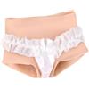 YEEFAIRY Intimo Contour in Silicone per Crossdresser Slip Realistici con Aspect Femminile Artificiale Funzionalità per Transgender MTF Cosplay e Cross Dressing (Pelle Scura, Taglia L)