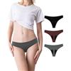 SHARICCA Mutande Ciclo Mestruale Donna Mestruali Perizoma Senza Cuciture Mutande Assorbenti Mestruali Lavabili Donna Intimo Protettive (Multicolore-07, S)