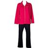Campagnolo Tuta donna DYNAMIC F.LLI completo tempo libero taglia over estiva aperta con zip articolo 8E79256C, 028Z Azalea/Cobalto, 54