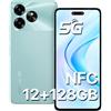 UMIDIGI Smartphone 5G NFC, G6 Telefono Cellulare, 12GB+128GB/1TB, 50MP Fotocamera, 6.57 90Hz HD+, Dual SIM Telefoni, GPS/OTG/Face ID/Fingerprint Smartphones