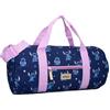 mybagstory - Borsa da Viaggio/Sport per Ragazza - Stitch - Bambino - Scuola - Materna - Asilo - Scuola Primaria - Borsa per Ragazza - Dimensione 45 cm - Tracolla Regolabile - Idea Regalo - Blu