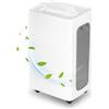 Peviasot Deumidificatore elettrico 26 l/giorno con controllo WiFi/APP, deumidificatore intelligente (3 modalità), display digitale, serbatoio rimovibile da 4,5 l, scarico continuo < 39 dB
