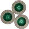Generico Set di 3 Spazzole con Feltro di Ricambio per Lucidatrice, Compatibile con Folletto PL510 PL511 PL512 Pulilux