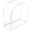 Tomotato Portatovaglioli, 12x12x5 cm Porta Tovaglioli in Acrilico Trasparente Verticale, Dispenser per Scatole di Fazzoletti da Tavolo per Cucina, Ristorante, Casa