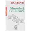 Garzanti Linguistica Il piccolo dizionario dei sinonimi e contrari