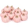 Whaline Zucca artificiale vintage rosa raccolta zucca realistica zucca finta schiuma zucca per autunno autunno Halloween casa festa fornitura Ringraziamento festa casa casa decorazione cucina