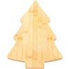 Zenker Tagliere di Natale in Bambù 100% Certificato FSC - Design Albero di Natale 38x24x1,5 cm - Vassoio da portata ideale per Antipasti, Salumi, Formaggi e Dolci Natalizi