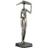 Casablanca modernes Design Casablanca - Scultura Lady con cappello - Resina sintetica - Bronzo - finitura antica - Altezza 33cm x Larghezza 9cm - Figura femminile