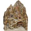 CIESSE PRESEPE in Legno E Sughero con LUCI MACINE E RUSCELLO L53XP55XH65
