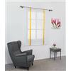 SIMPVALE Tende per Interni Moderne Gialli 80x120cm Tende a Pacchetto, Tende Trasparenti in Voile per Soggiorno Camera da Letto Balcone Cucina