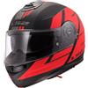 LS2 - Casco LS2 - Casco FF908 Strobe II Code Matt Nero / Rosso