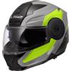 LS2 - Casco LS2 - Casco FF902 Scope II Duria Grigio / H-V Giallo