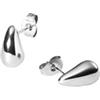 Purelei® Orecchini a goccia - Orecchini a cerchio in acciaio inossidabile 18K placcati oro - Orecchini minimalisti da donna - 10,8 x 5,7 mm - Oro/Argento/Rosé, Normal, Acciaio inossidabile, abalone