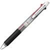 三菱鉛筆 Uni Ballpoint Pen JETSTREAM 3 color nero Transparent