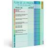 PACKLIST Plan d'Activités Domestiques - Plan de Nettoyage pour les Familles - Notre Maison, Bien Meilleure Ensemble - Plan Domestique pour Partager Équitablement les Tâches Ménagères.