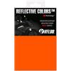 VFLUO 3M Reflective Colors™, Kit Adesivo Universale Fai da Te per Casco/Moto/Motorino/Bicicletta, 3M Technology™, 10 x 15 cm Foglio, Arancia