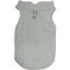 CAPASTEC Gilet Caldo Per Cane Gatto Grigio 1Pc Inverno Autunno Pile Polare | Misure: Petto 54cm, Schiena 40cm, Collo 48cm. Lavabile In Lavatrice, Facile Da Indossare. Leggero E Morbido