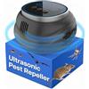 MMOBIEL Repellente Ultrasuoni Topi di MMOBIEL - Disinfestazione Plug-in per Roditori, Topi, Ratti, Scarafaggi, Scoiattoli etc. - Deterrente Insetti e Parassiti con 4 Modalità per Casa, Cucina, Garage