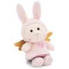 NICI 61892 Leprotto di peluche, tenero e morbido pupazzo angelo custode per coccole e giochi, per adulti e bambini, 12 cm, in confezione regalo da 12 x 6,5 x 9,5 cm, rosa