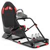 RACGTING Racing Simulator Cockpit, sedile da corsa pieghevole e regolabile per Logitech G29, G920, G923, G27, G25, modelli Thrustmaster come T248, T248X, T300RS GT, T150, T80, TX, T-GT, TS-PC, nero