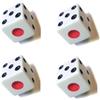 DELALO Tavla Zarı 10 mm - Tavla Dadi - Dadi - Tavla Zari 10 mm - Piccoli cubi - Tavli - Nardi - Tavola Reale (1 set)