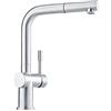 Franke 115.0331.246 Miscelatore monocomando Atlas Doccia Window, Inox Satinato