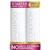 NYK1 Shampoo E Balsamo Per Capelli Senza Sale E Solfati (Set Iniziale 125ml x 2) Set Di Shampoo E Balsamo Senza Solfati Per Extension, Colore E Trattamento Alla Cheratina - Detersione Delicata
