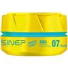 SINEP Aqua Wax 7 gel per capelli per volume, lucentezza intensa e tenuta duratura, 150 ml, gel per capelli da uomo, senza parabeni, per tutti i tipi di capelli, cera, ideale per lo styling creativo
