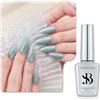 Sun&Beam Nails One-Step, smalto gel 3 in 1, magnetico, 12 ml, senza base e top coat, consigliato luce UV, facile da rimuovere (#586 blu mattina)
