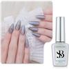Sun&Beam Nails One-Step, smalto gel 3 in 1, magnetico, 12 ml, senza base e top coat, luce UV, facile da rimuovere (#730 blu)
