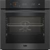 Beko PRONTA CONSEGNA - SPEDIZIONE IMMEDIATA Beko bPRO500 MBBIM10600MTMSW Forno da Incasso Multifunzione Elettrico 60 cm Pulizia HidroClean 13 funzioni Classe A+ Finitura Cristallo nero matte Linea MidNight