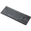 Sunmeit Tastiera USB Cablata da 80 Tastiera Touch Compatta Ultrasottile Mini Funzione HUB Tastiera Touch Cablata